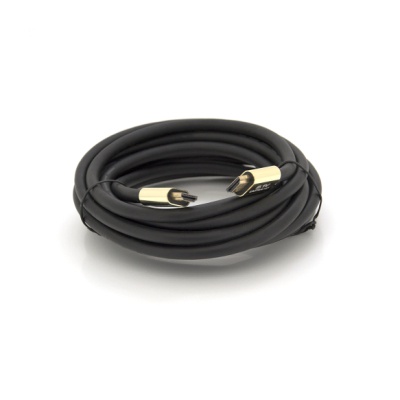 Кабель мультимедійний HDMI M to HDMI M 5.0m V2.1 8K black Merlion (YT-HDMI(M)/(M)8KV2.1-5.0m)