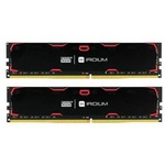 Модуль памяти для компьютера DDR4 8GB (2x4GB) 2400 MHz Iridium Black GOODRAM (IR-2400D464L17S/8GDC)