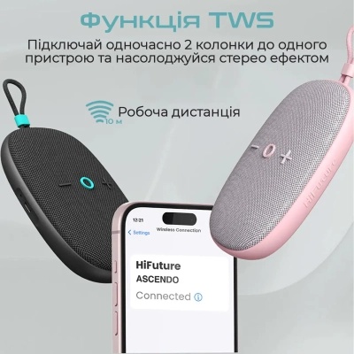 Акустична система HiFuture Ascendo 20W Pink (ascendo.pink)