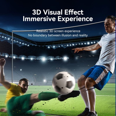 Кабель мультимедійний HDMI M to HDMI M 1.5m 4K black Vention (ALIBG)