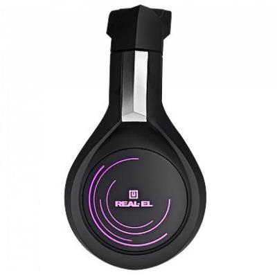 Наушники REAL-EL GDX-7400 Backlit black