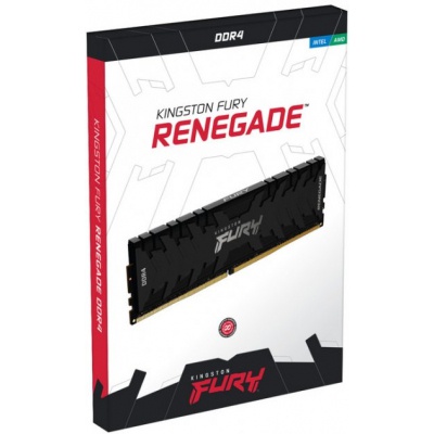 Модуль памяти для компьютера DDR4 32GB (2x16GB) 4000 MHz Renegade Black Kingston Fury (ex.HyperX) (KF440C19RB1K2/32)