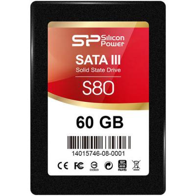Накопитель SSD 2.5'  60GB Silicon Power (SP060GBSS3S80S25)