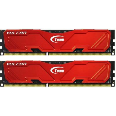 Модуль памяти DDR3 16GB (2x8GB) 160 MHz Vulcan Red Team (TLRED316G1600HC10ADC01)