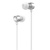 Наушники Celebrat N1 White + mic + button call answering (53462)