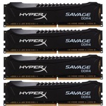 Модуль памяти для компьютера DDR4 32GB (4x8GB) 2666 MHz HyperX Savage Kingston (HX426C13SBK4/32)