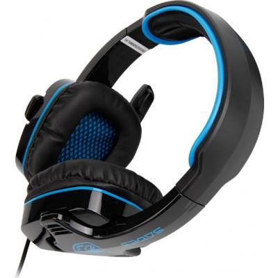 Наушники SADES Wolfang Black/Blue (SA901-B-BL)