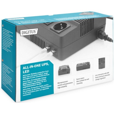 Пристрій безперебійного живлення Digitus 800VA DN-170 (DN-170111)