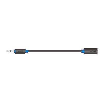 Кабель мультимедийный подовжувач Jack 3.5mm папа/Jack 3.5mm мама 5.0m Prolink (PB106-0500)