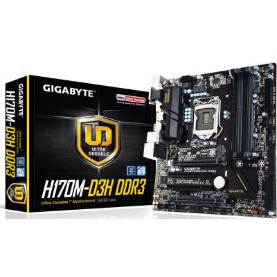 Материнская плата GIGABYTE GA-H170M-D3H DDR3