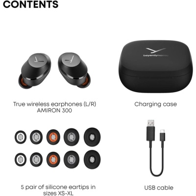 Навушники Beyerdynamic Amiron 300 TWS Black (531482)