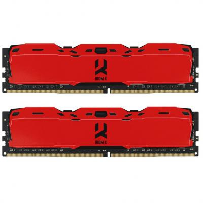 Модуль памяти для компьютера DDR4 16GB (2x8GB) 3000 MHz IRDM Red Goodram (IR-XR3000D464L16S/16GDC)