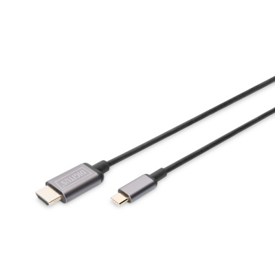 Кабель мультимедійний USB-C to HDMI M 1.8m UHD 4K Digitus (DA-70821)