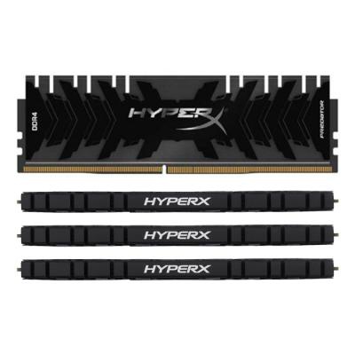 Модуль памяти для компьютера DDR4 32GB (4x8GB) 2666 MHz HyperX Predator Kingston (HX426C13PB3K4/32)