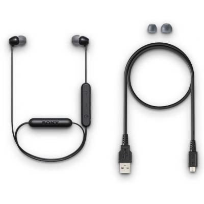 Наушники SONY WI-C300 Black (WIC300B.E)