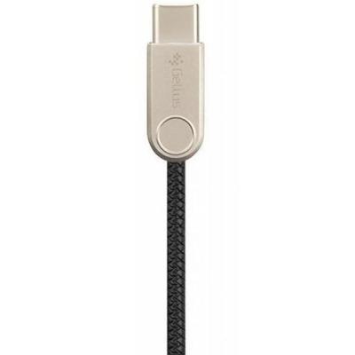 Дата кабель USB 2.0 AM to Type-C Pro Nylon Lay Black Gelius (63259)