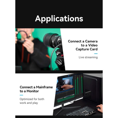 Кабель мультимедійний HDMI to HDMI Micro 3.0m V2.0 4K 60Hz18Gbps HDR Dolby Vention (AGIBI)