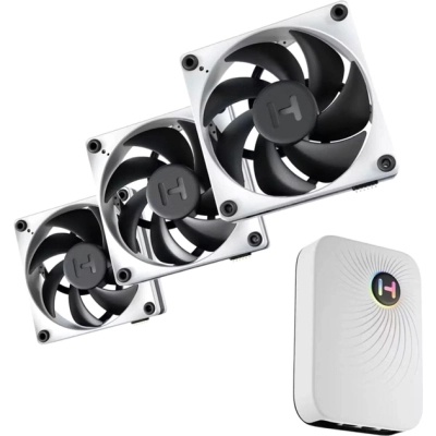 Кулер до корпусу Hyte THICC FP12 FAN 3 PACK (FAN-HYTE-FP12-BW-3NP)
