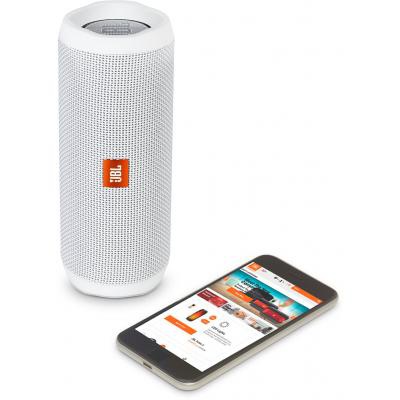 Акустическая система JBL Flip 4 White (JBLFLIP4WHT)