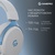 Навушники GamePro Asgard Skadi Wireless White/Blue (HSW191WB)