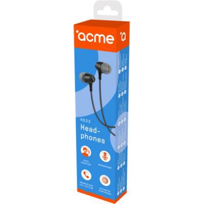 Наушники ACME HE22 Earphones With Mic (4770070881002)
