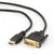 Кабель мультимедійний HDMI to DVI 1.0m Maxxter (V-HDMI-DVI-1M)