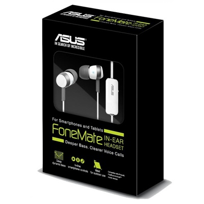 Наушники ASUS FoneMate White (90YH00N2-B1UA00)