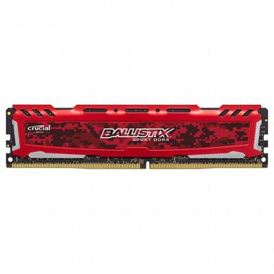 Модуль памяти для компьютера DDR4 8GB 2400 MHz Ballistix Sport LT MICRON (BLS8G4D240FSE)