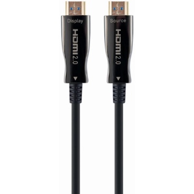 Кабель мультимедійний HDMI M to HDMI M 40.0m V2.0 4K 60Hz AOC Cablexpert (CCBP-HDMI-AOC-40M)