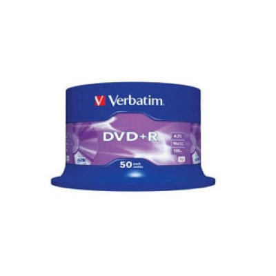 Диск DVD Verbatim 4.7Gb 16X CakeBox 50штWidePrintable (43512)