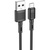 Дата кабель USB 2.0 AM to Micro 5P 1.0m 2.4A PVC X83 black HOCO (6931474770882)