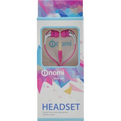 Наушники Nomi NHS-102 Pink (150489)