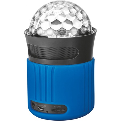 Акустическая система Trust Dixxo Go Wireless Bluetooth Speaker with party lights - blue (21347)