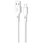 Дата кабель USB 2.0 AM to Micro 5P 1.0m white XO (NB230_M_White)