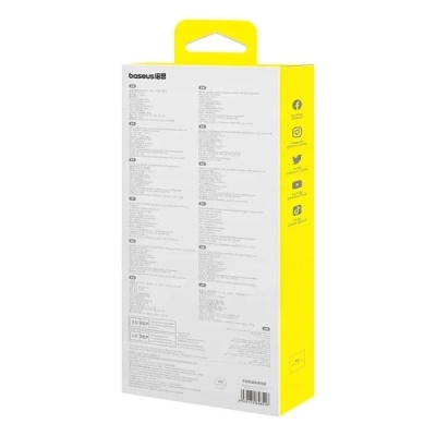 Концентратор Baseus USB-C 10-in-1 HDMI 4K60Hz + VGA + 3xUSB 3.0 + PD + RJ45 1000Mbps + SD/TF + 3.5mm gray (B0005280C811-00)