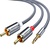 Кабель мультимедійний 3.5mm M to 2xRCA M 5.0m Essager (EYPZJ-MYD0H)