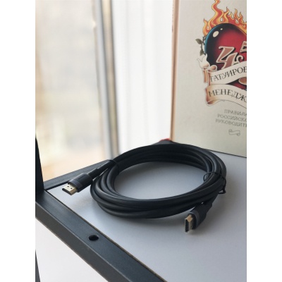 Кабель мультимедийный HDMI to HDMI 5.0m V2.0 Baseus (CADKLF-H01)