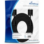 Кабель мультимедийный VGA 10.0m ferrite Mediarange (MRCS115)
