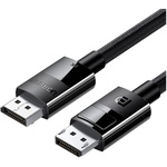Кабель мультимедійний DisplayPort M to DisplayPort M 5.0m V1.4 braided DP114 black UGREEN (80394)