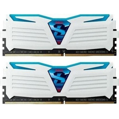 Модуль памяти для компьютера DDR4 8GB (2x4GB) 2400 MHz Super Luce White GEIL (GLWB48GB2400C16DC)