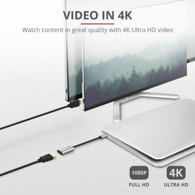 Перехідник Trust USB-C to HDMI Adapter (23774)