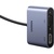 Перехідник USB 3.0 to HDMI + VGA CM449 gray UGREEN (20518)