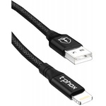 Дата кабель USB 2.0 AM to Lightning 1.2m Speed T-L810 Black T-PHOX (T-L810 Black)