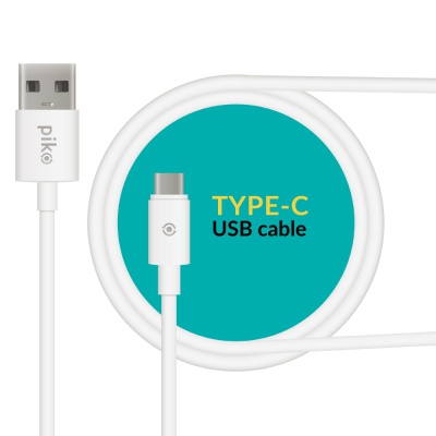 Дата кабель USB 2.0 AM to Type-C 1.2m CB-UT11 White Piko (1283126477522)