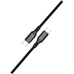 Дата кабель USB-C to USB-C 1.0m SC-230a black XoKo (XOKO SC-230a-BK)