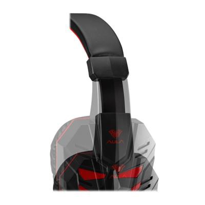 Наушники Aula Prime Basic Gaming Headset Red (6948391232652)