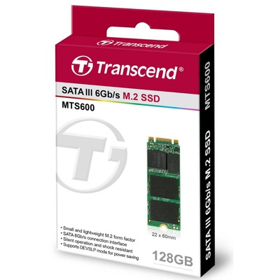 Накопитель SSD M.2 128GB Transcend (TS128GMTS600)