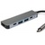 Концентратор Vinga Type-C to 4K HDMI+2*USB3.0+PD+USB-C 3.1 Gen1 aluminum (VCPHTC5AL)