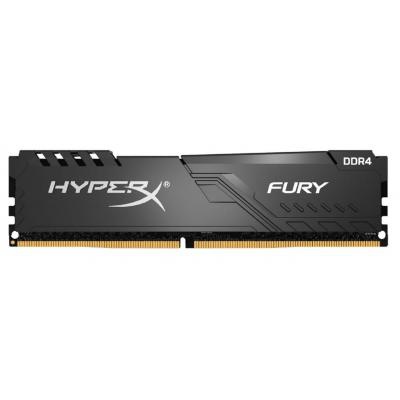 Модуль памяти для компьютера DDR4 16GB (4x4GB) 2400 MHz HyperX Fury Black HyperX (Kingston Fury) (HX424C15FB3K4/16)