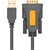 Кабель для передачі даних USB to COM M 1.5m DB9 RS-232 CR104 black UGREEN (20211)